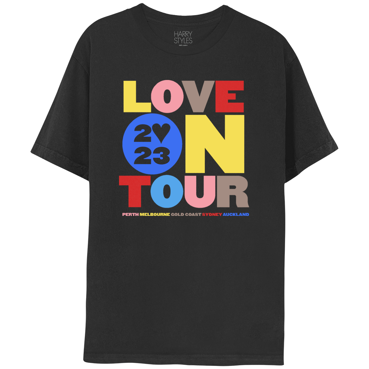 2023 Love On Tour Tee - Black